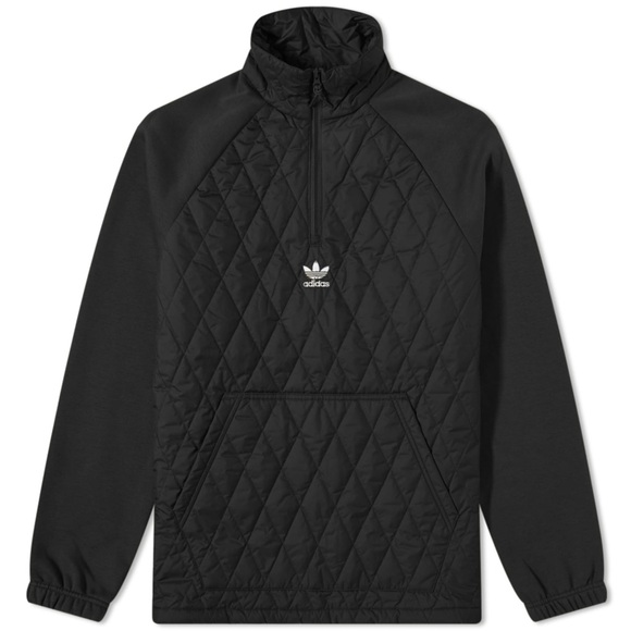adidas Other - Adidas Men's Black Quilted Half Zip